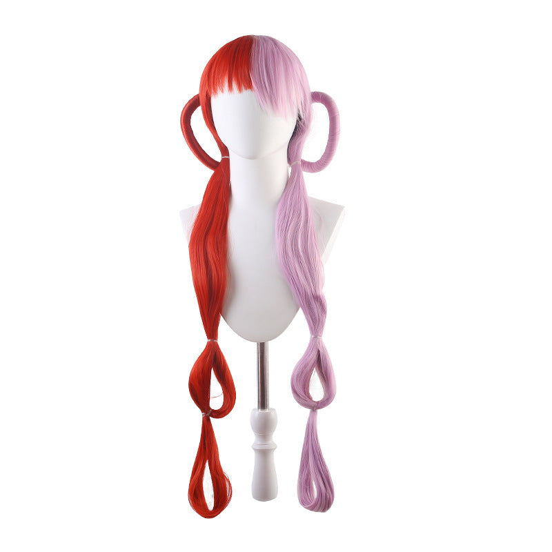 Anime One Piece Film Red Diva Uta Cosplay Costume Halloween Cosplay Outfit Set With Headphone and Jacket