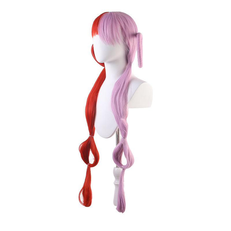 Anime One Piece Film Red Diva Uta Cosplay Wigs Costume Accessories Hair