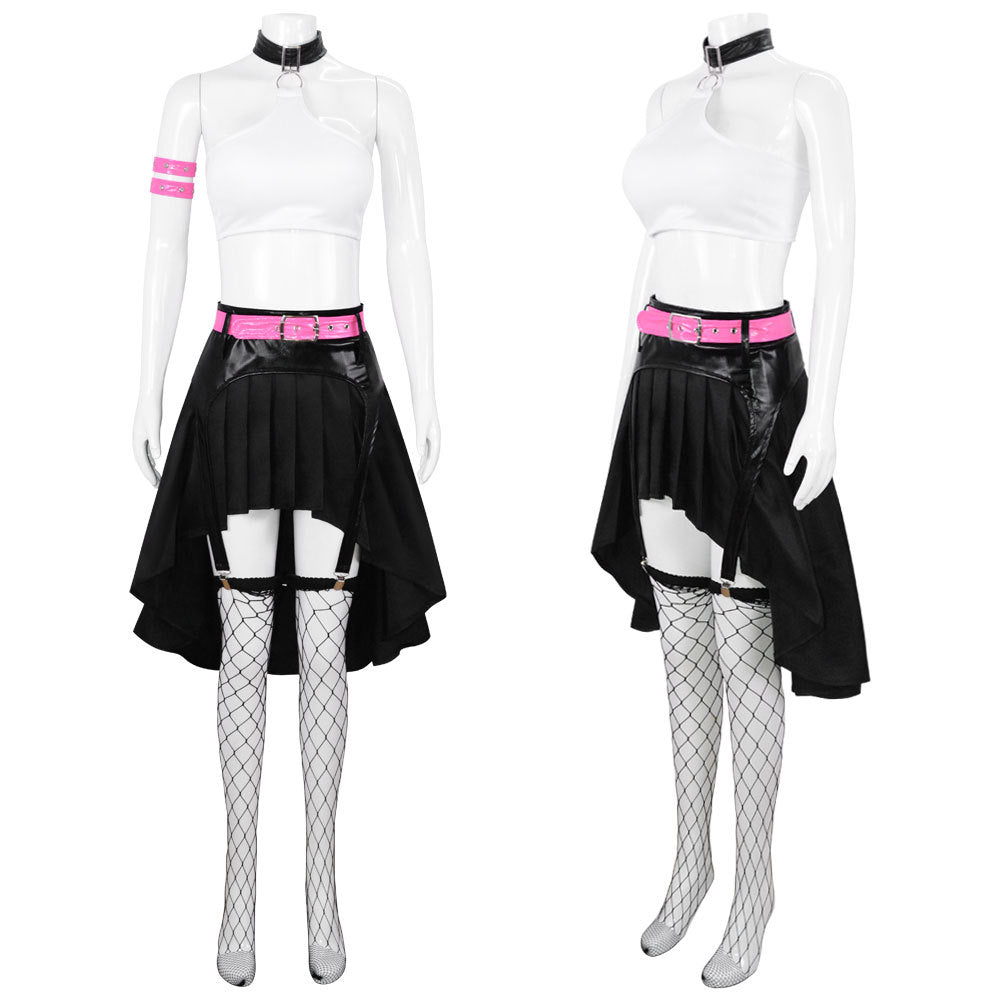 Anime One Piece Film Red Nami Cosplay Costume Full Set With Hat Halloween Cosplay Outfit Set