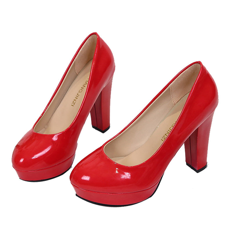 Anime One Piece Nico Robin Cosplay Red Shoes Costume Accessories