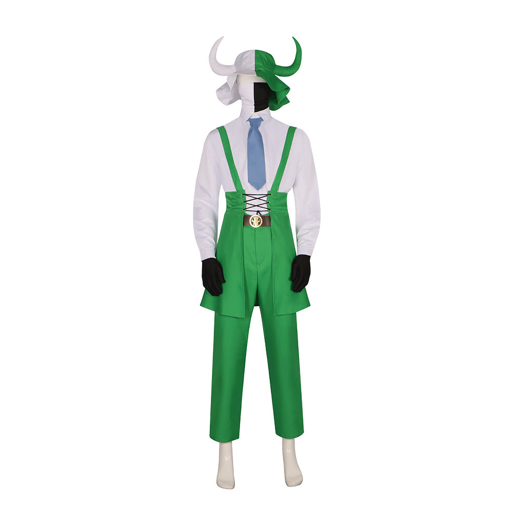 Anime One Piece Pejiwan Page One Costume Full Set With Hat and Cloak Halloween Party Costume