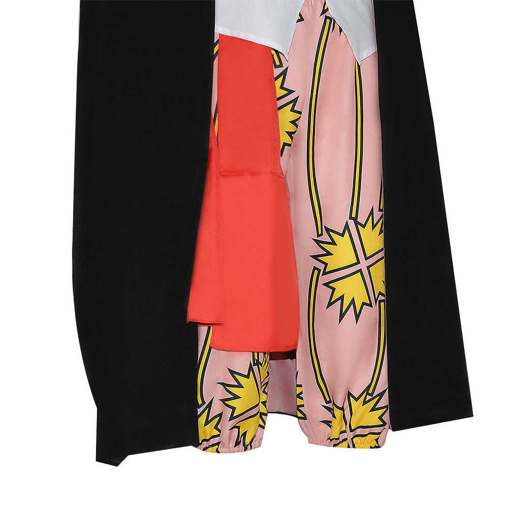 Anime One Piece Red Hair Shanks Cosplay Costume With Cloak Halloween Carnival Cosplay Outfit