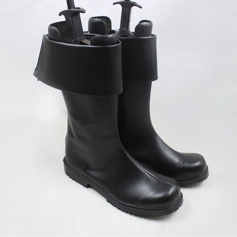 Anime One Piece Roronoa Zoro Costume Shoes Cosplay Black Boots
