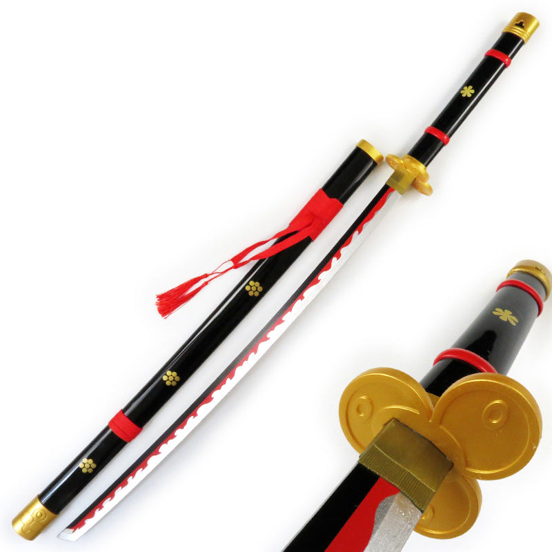 Anime One Piece Roronoa Zoro Costume Weapon Sword Halloween Cosplay Props