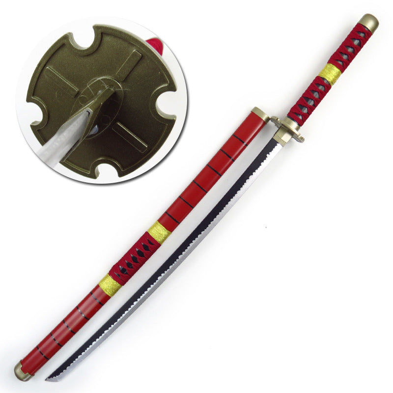 Anime One Piece Roronoa Zoro Costume Weapon Sword Halloween Cosplay Props