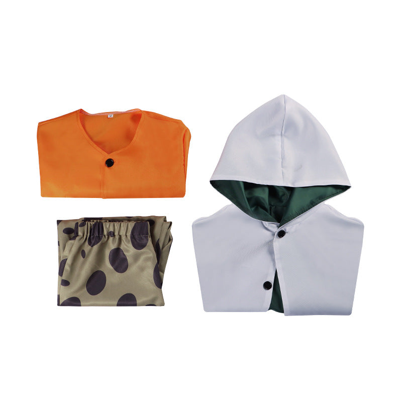 Anime One Piece Silvers Rayleigh Cosplay Costume Full Set With Cloak Halloween Cosplay Outfit