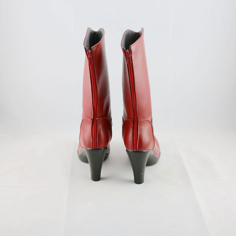 Anime One Piece: Stampede Nami Cosplay Boots Customized PU Leather Costume Shoes