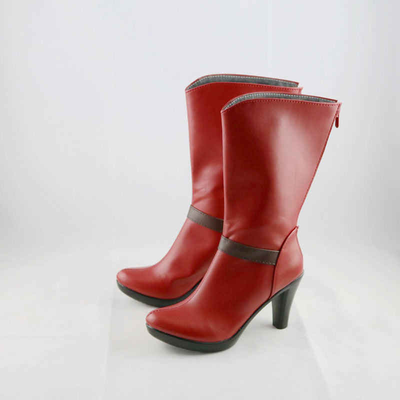 Anime One Piece: Stampede Nami Cosplay Boots Customized PU Leather Costume Shoes