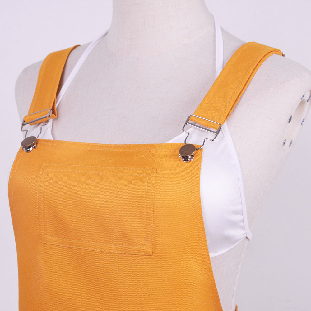 Anime One Piece: Stampede Nami Cosplay Costume Yellow Rompers Cosplay Outfit