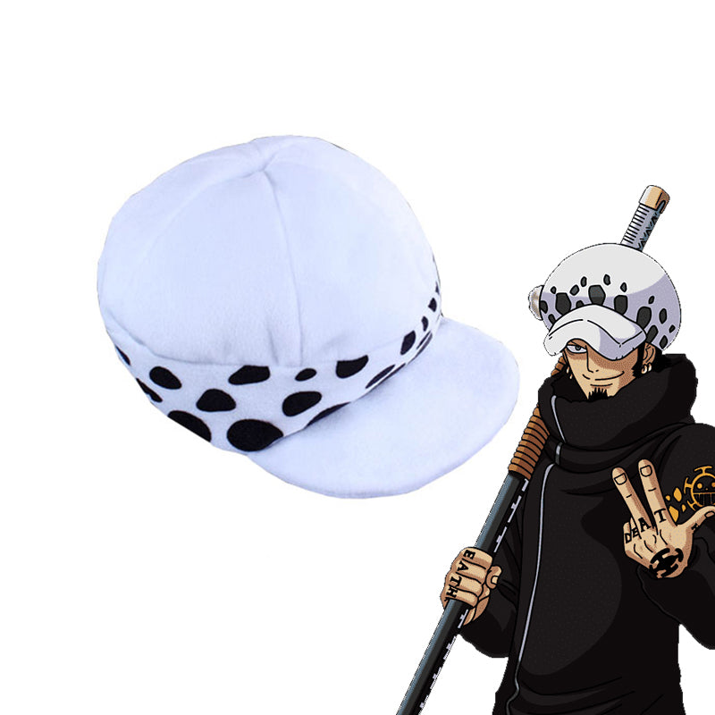 Anime One Piece Trafalgar Law Punk Hazard Arc Costume Full Set Cloak Pants And Hat Set Halloween Carnival Outfit Set