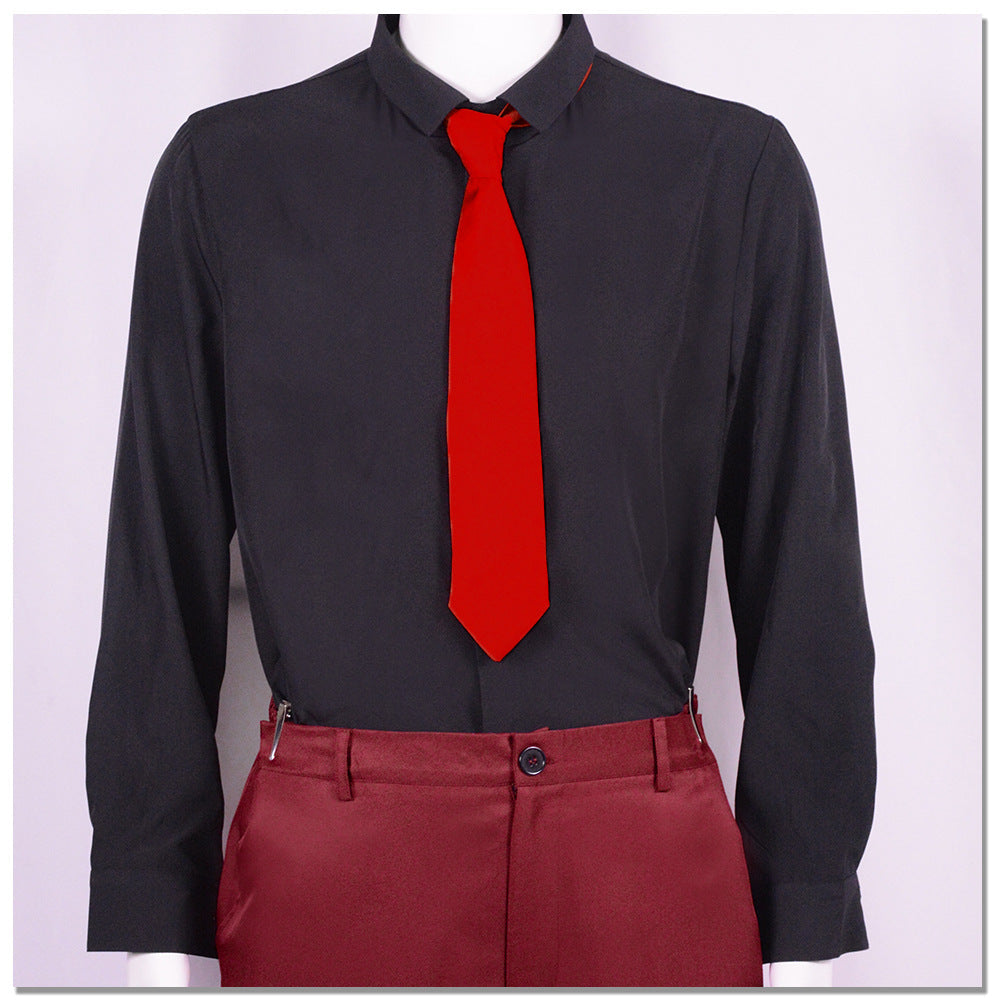 Anime One Piece Wano Country Arc Vinsmoke Sanji Red Suit Cosplay Outfit Halloween Costume Suit