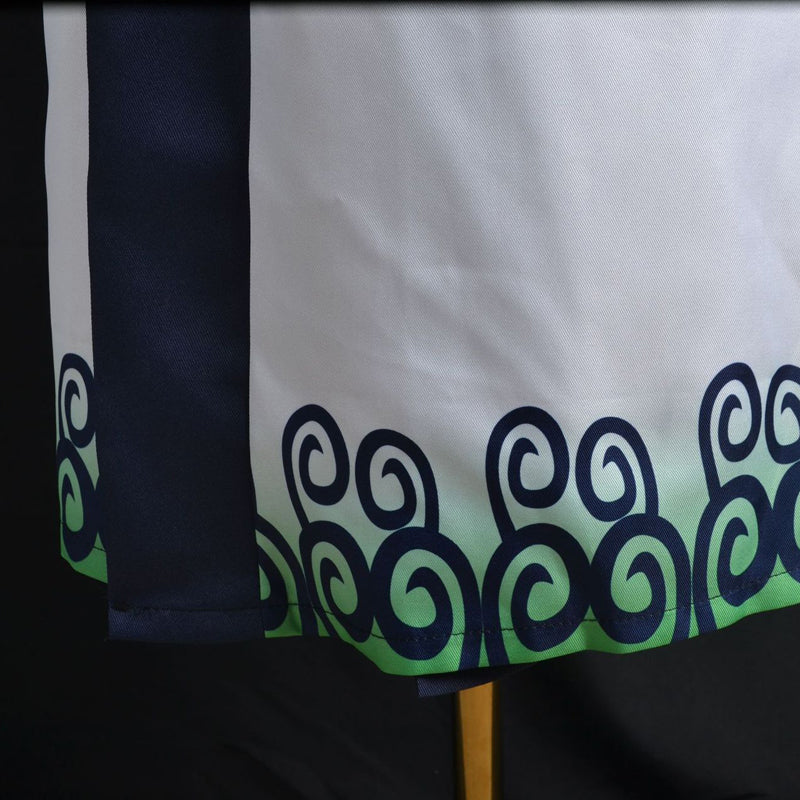 Anime One Piece Wano Country Roronoa Zoro Costume Kimono With Green Cloak Halloween Cosplay Outfit