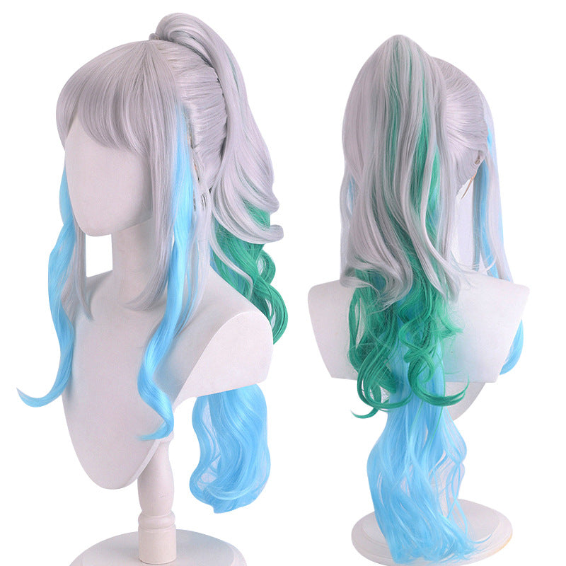 Anime One Piece Yamato Cosplay Wigs Halloween Costume Hair Accessories