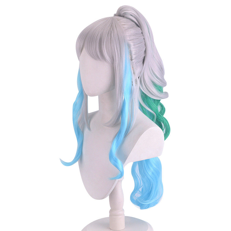 Anime One Piece Yamato Cosplay Wigs Halloween Costume Hair Accessories