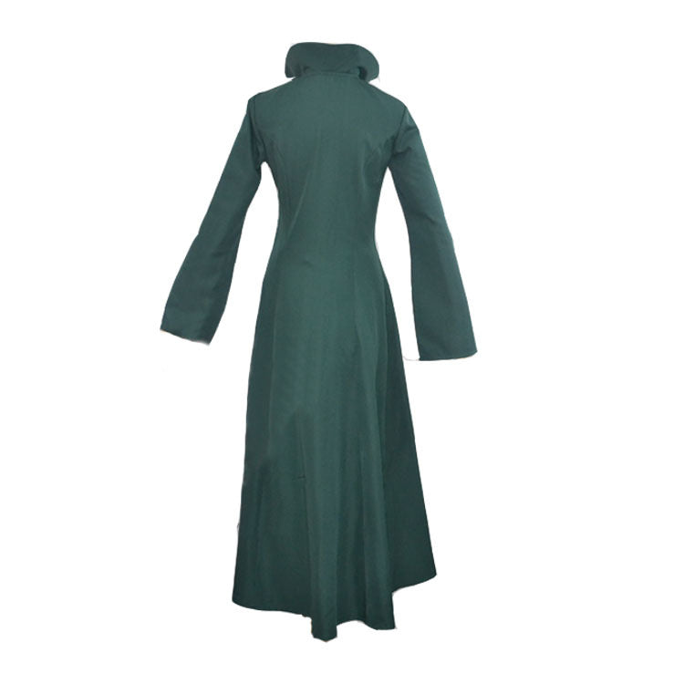 Fubuki Blizzard of Hell Green Dress Cosplay Costume Carnival Cosplay Costume
