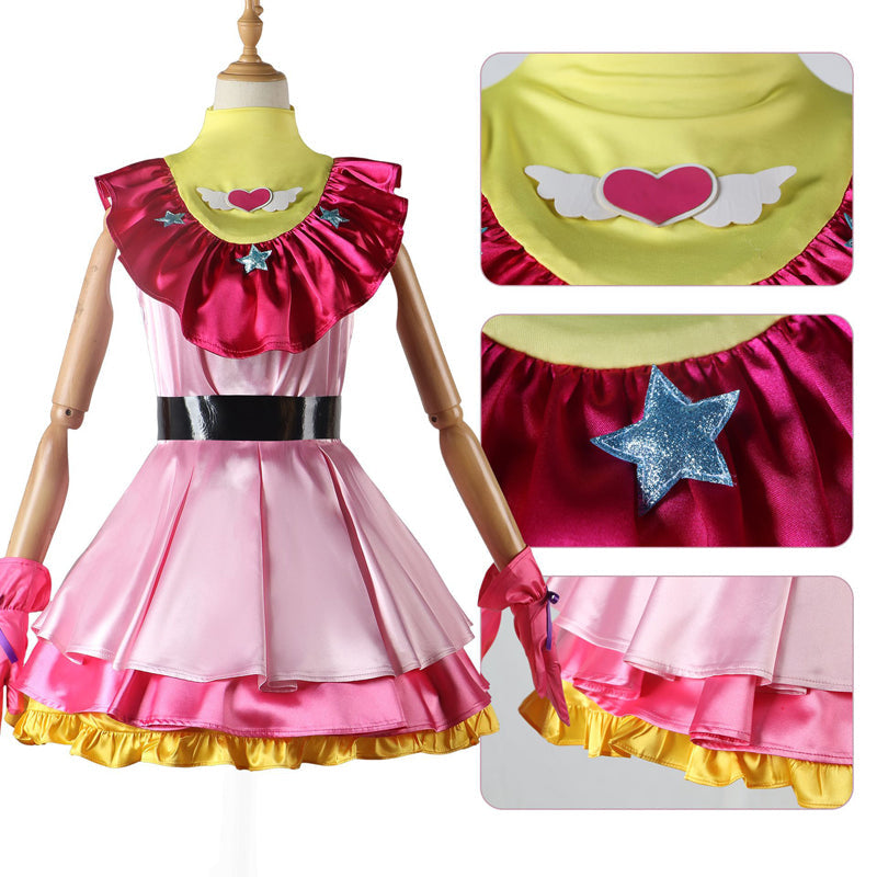 Kids Version Anime Oshi no Ko Ai Hoshino Kids Costume Girls Cosplay Dress Outfit