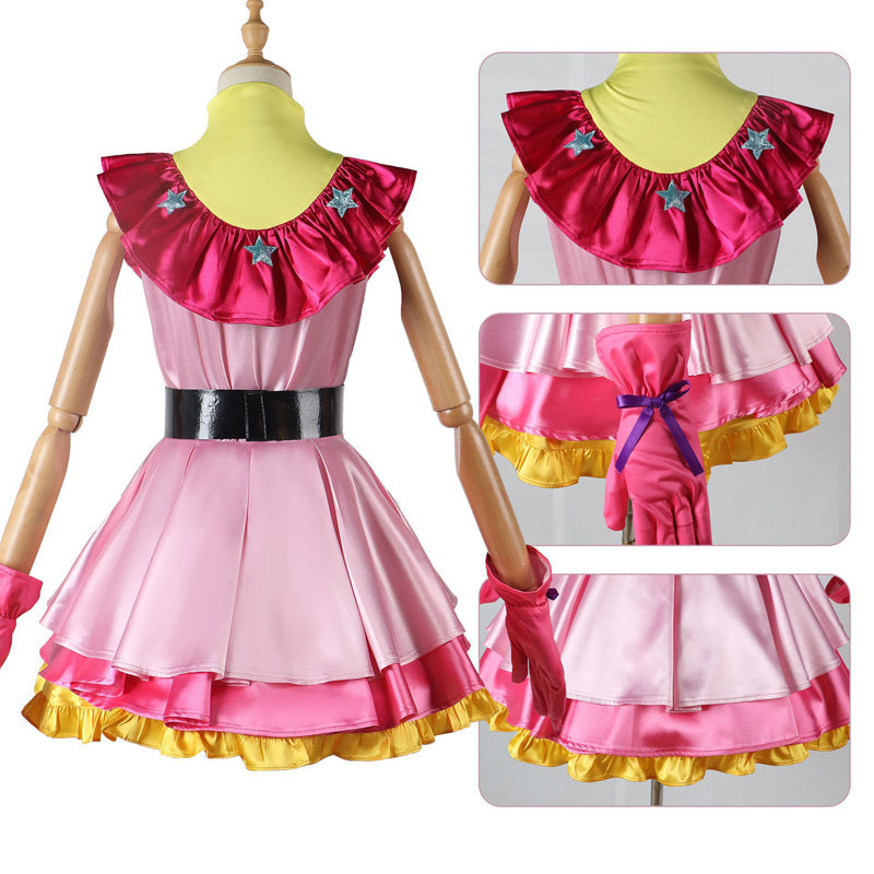 Kids Version Anime Oshi no Ko Ai Hoshino Kids Costume Girls Cosplay Dress Outfit