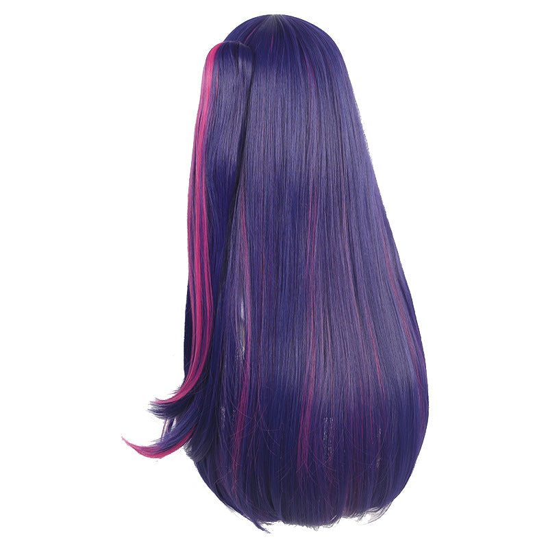 Anime Oshi no Ko Ai Hoshino Costume Wigs Purple Long Wigs