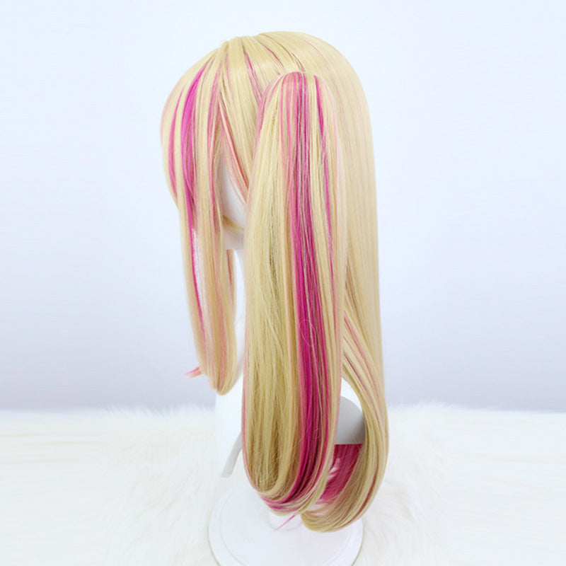 Anime Oshi no Ko Ruby Hoshino Costume Wigs Halloween Cosplay Long Wigs