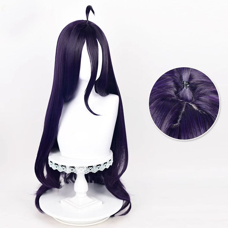 Anime Overlord Albedo Cosplay Wigs With Horns Props Halloween Costume Accessories