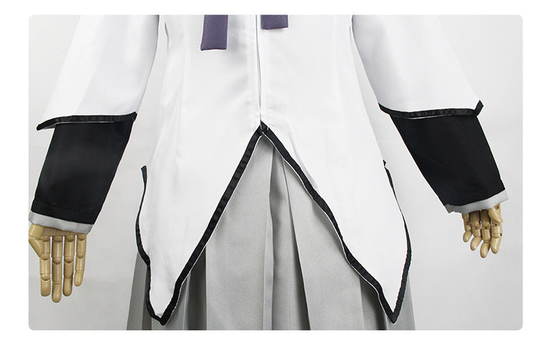 Anime Puella Magi Madoka Magica Homura Akemi Cosplay Costume Dress