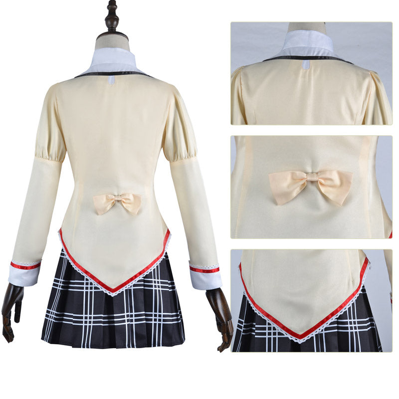 Anime Puella Magi Madoka Magica Kaname Madoka Homura Akemi School Uniform Cosplay Costume