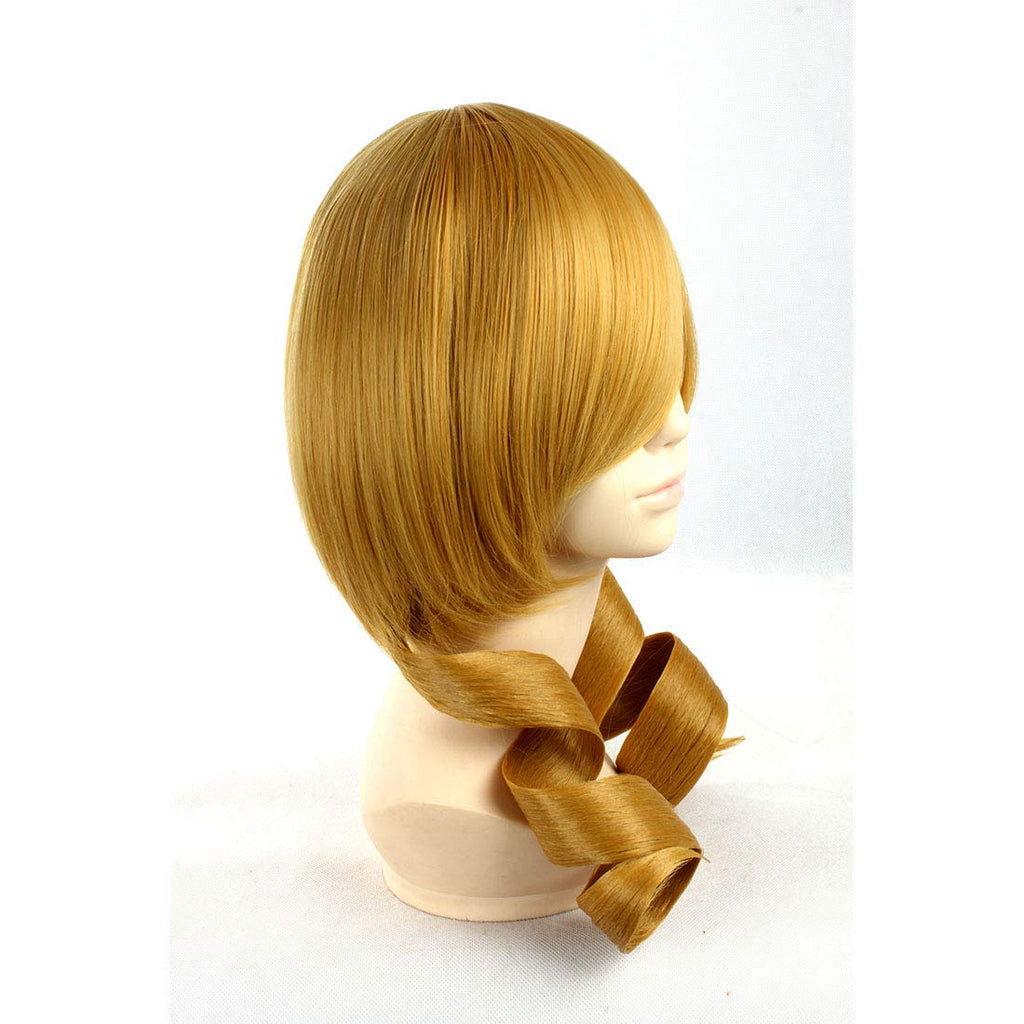 Anime Puella Magi Madoka Magica Mami Tomoe Cosplay Golden Wigs