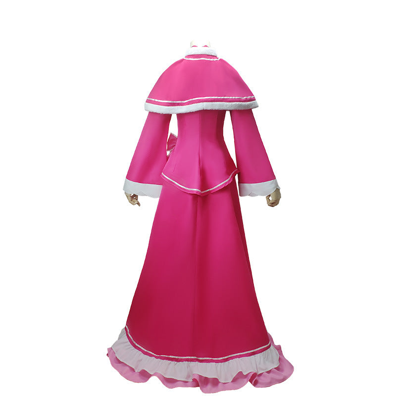 Anime Re:Zero ? Starting Life in Another World Beatrice Whole Set Cosplay Costume+Wigs+Shoes Halloween Carnival Outfit Set
