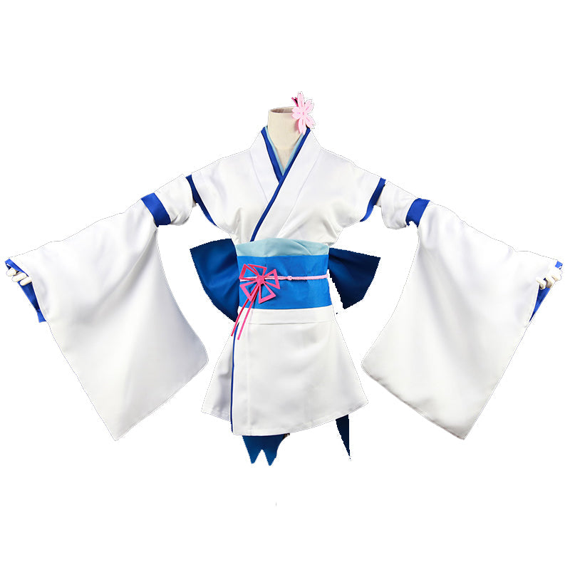 Anime Re:Zero ? Starting Life in Another World Ram Rem Childhood Costume Kimono Dress