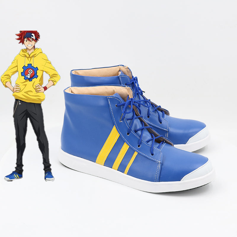 Anime SK8 the Infinity Kyan Reki Cosplay Shoes Blue Sports Shoes