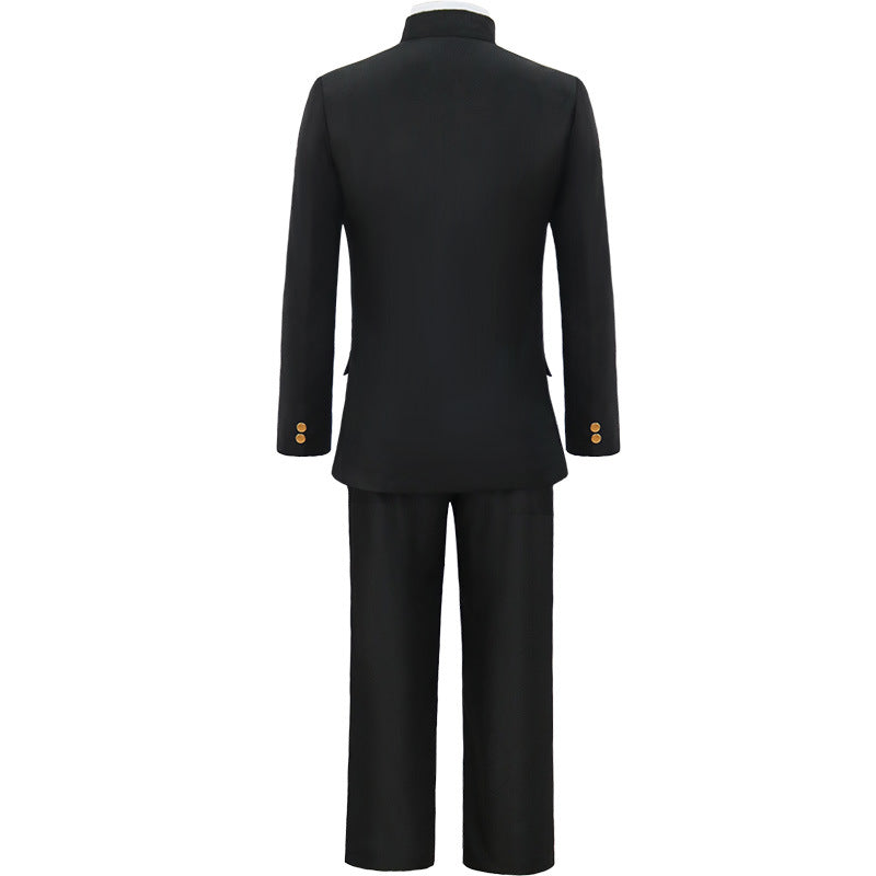 Anime SK8 the Infinity Langa Hasegawa Cosplay Costume Black Suit Halloween Costume