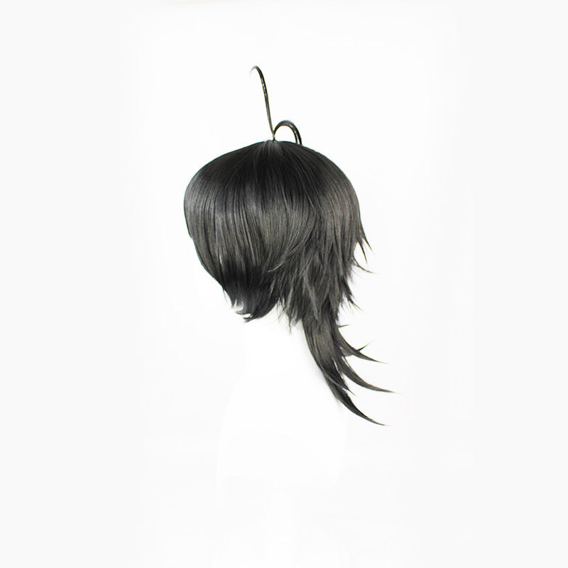 Anime SK8 the Infinity Miya Chinen Cosplay Short Black Wigs