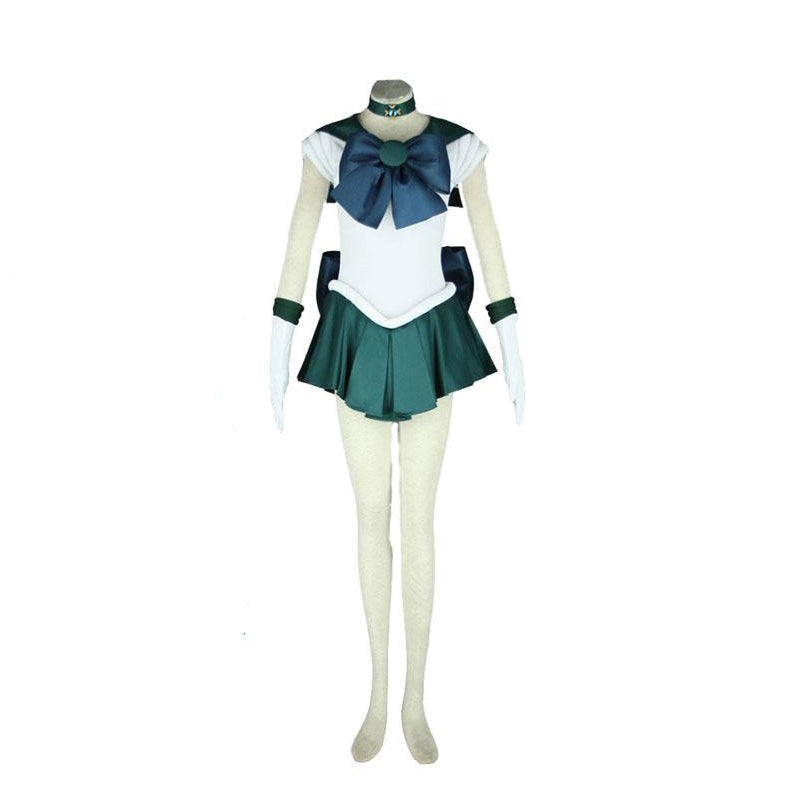 Anime Sailor Moon Michiru Kaiou Sailor Neptune Cosplay Costume Halloween Cosplay Dress Outfit