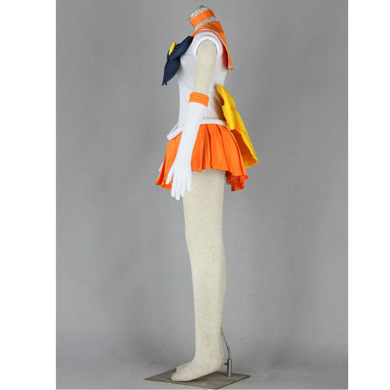Anime Sailor Moon Minako Aino Sailor Venus Cosplay Costume Dress Halloween Cosplay Outfit