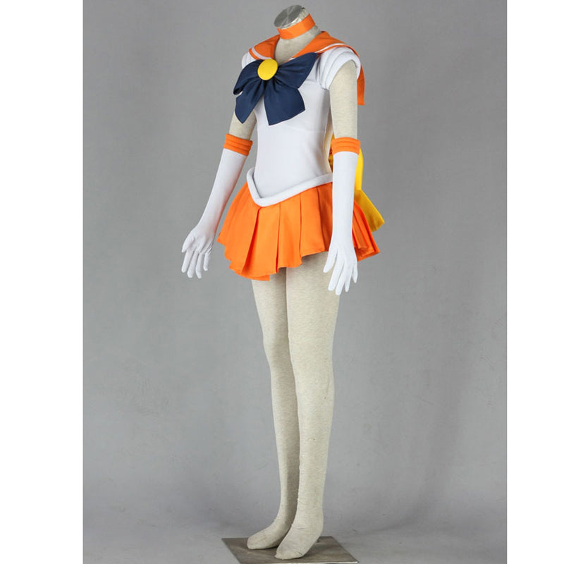 Anime Sailor Moon Minako Aino Sailor Venus Cosplay Costume Dress Halloween Cosplay Outfit
