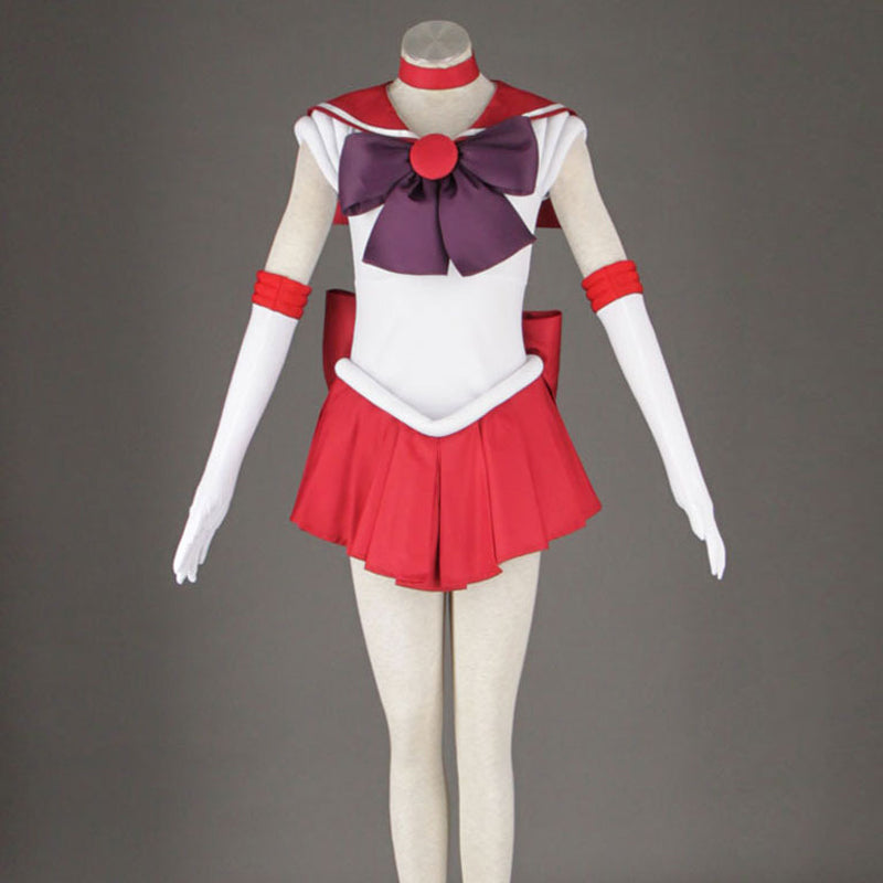 Anime Sailor Moon Rei Hino Sailor Mars Cosplay Costume Full Set With Wigs Halloween Cosplay Outfit Set