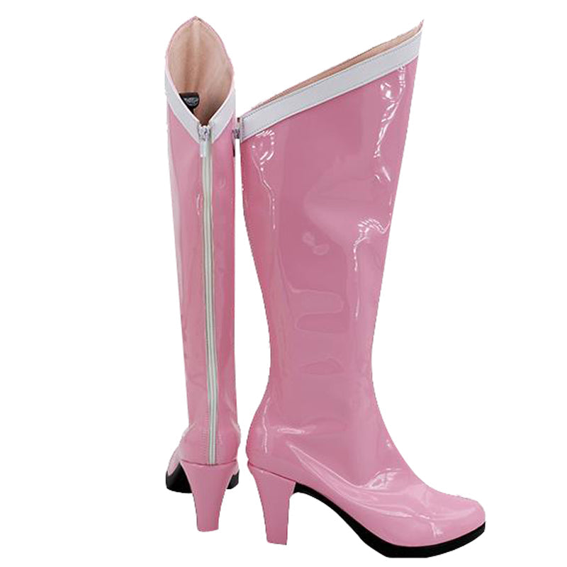 Anime Sailor Moon Sailor Chibi Moon Small Lady Chibiusa Cosplay Shoes Pink Costume Boots
