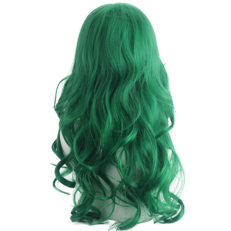 Anime Sailor Moon Sailor Neptune Cosplay Wigs Green Long Wigs