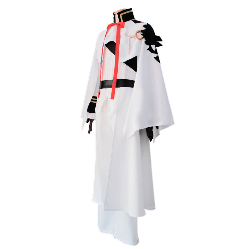 Anime Seraph Of The End Owari no Seraph Ferid Bathory Costume+Wigs +Cosplay Boots Whole Halloween Costume