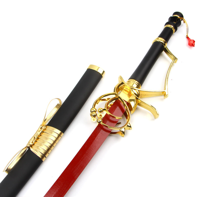 Anime Seraph Of The End Owari no Seraph Ferid Bathory Cosplay Sword Wooden Sword Props Cosplay Accessories