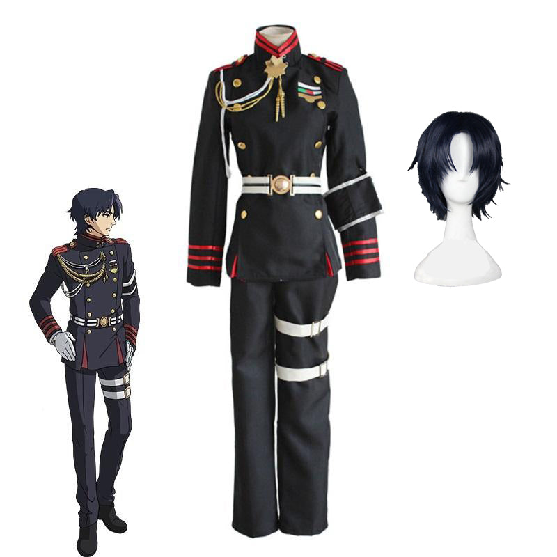 Anime Seraph Of The End Owari no Seraph Guren Ichinose Cosplay Uniform Costume Halloween Cosplay Outfit Set