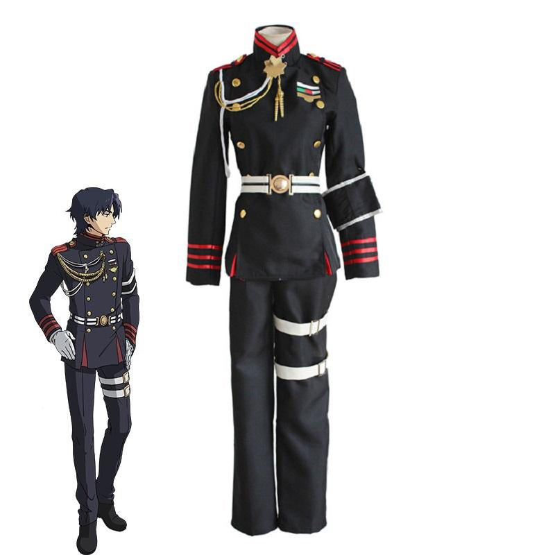 Anime Seraph Of The End Owari no Seraph Guren Ichinose Cosplay Uniform Costume Halloween Cosplay Outfit Set
