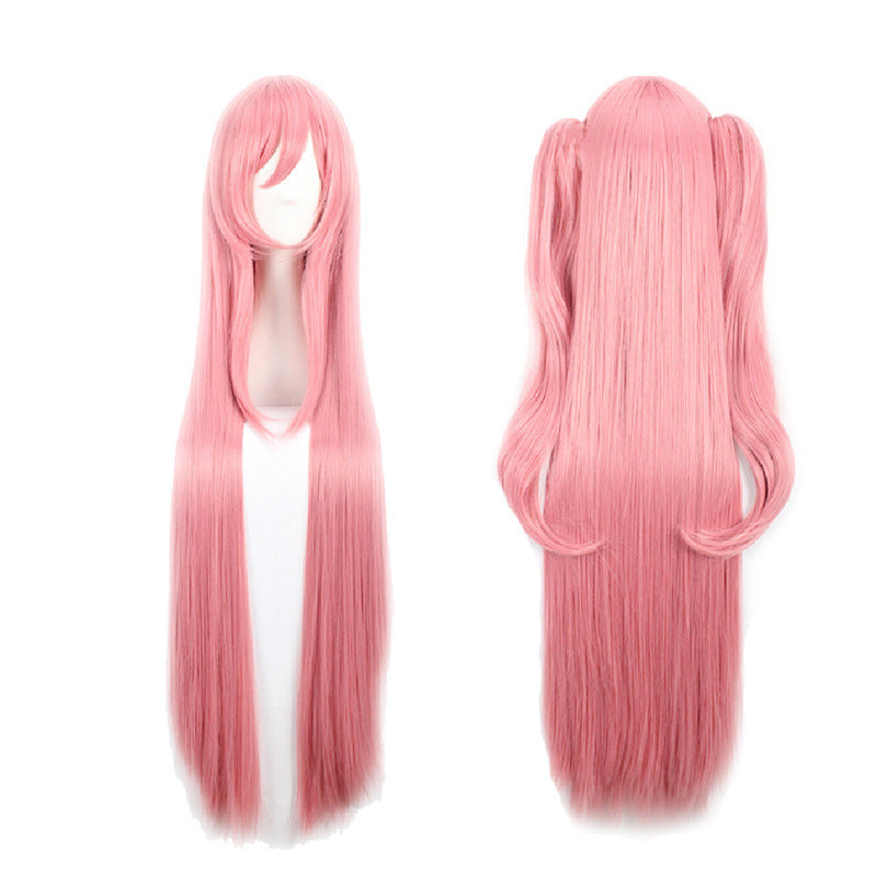 Anime Seraph Of The End Owari no Seraph Krul Tepes Pink Long Wigs Halloween Cosplay Accessories