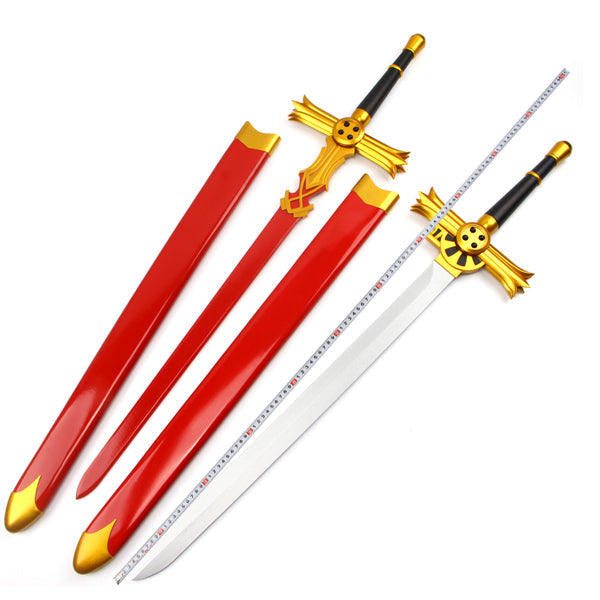 Anime Seraph Of The End Owari no Seraph Mikaela Hyakuya Cosplay Props Wooden Cosplay Sword