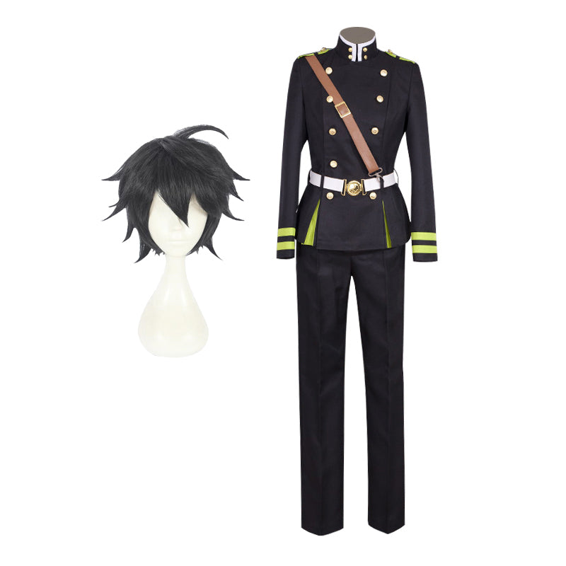 Anime Seraph of the end/Owari no Seraph Cosplay Yuichiro Hyakuya Coaply Costume JIDA uniform Set