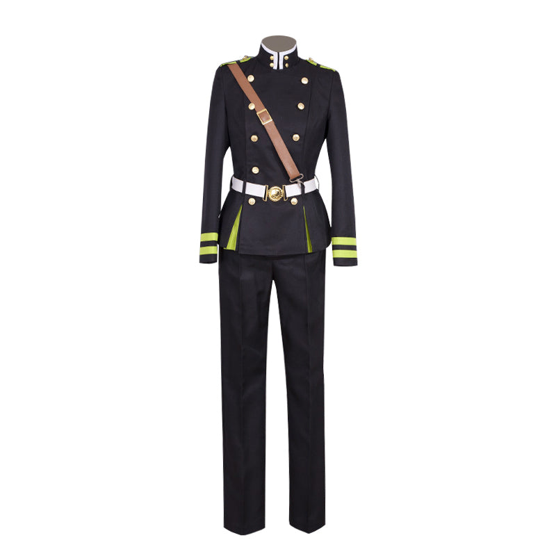 Anime Seraph of the end/Owari no Seraph Cosplay Yuichiro Hyakuya Coaply Costume JIDA uniform Set