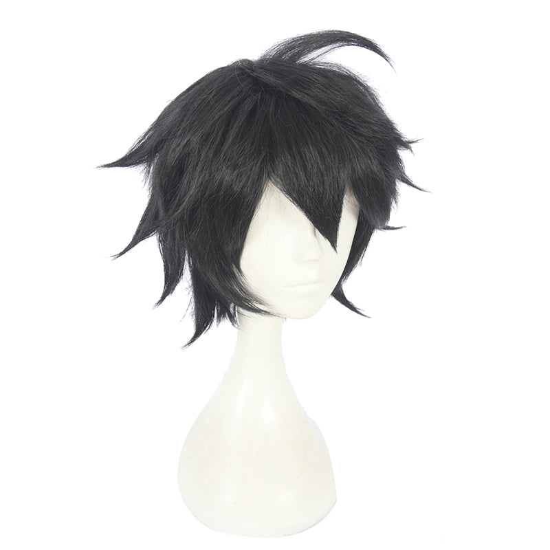 Anime Seraph Of The End Owari no Seraph Yuichiro Hyakuya Cosplay Wigs Black Short Wigs