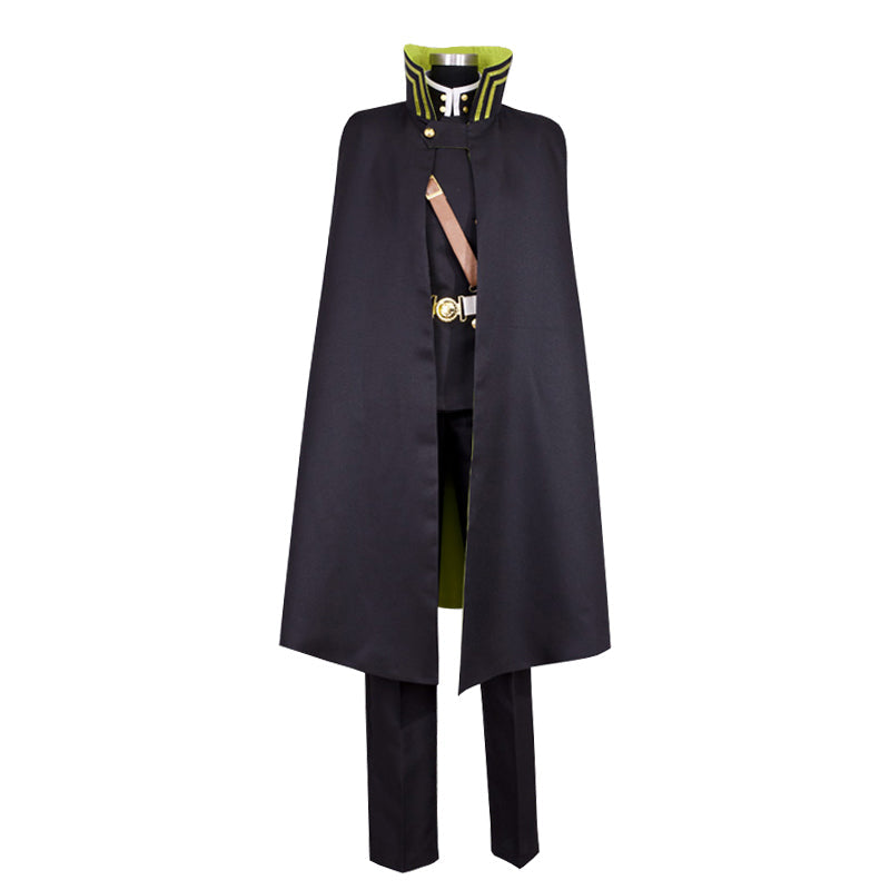 Anime Seraph Of The EndYuichiro Hyakuya Whole Set Costume+Wigs+Cosplay Boots+Hat Halloween Costume Outfit Set