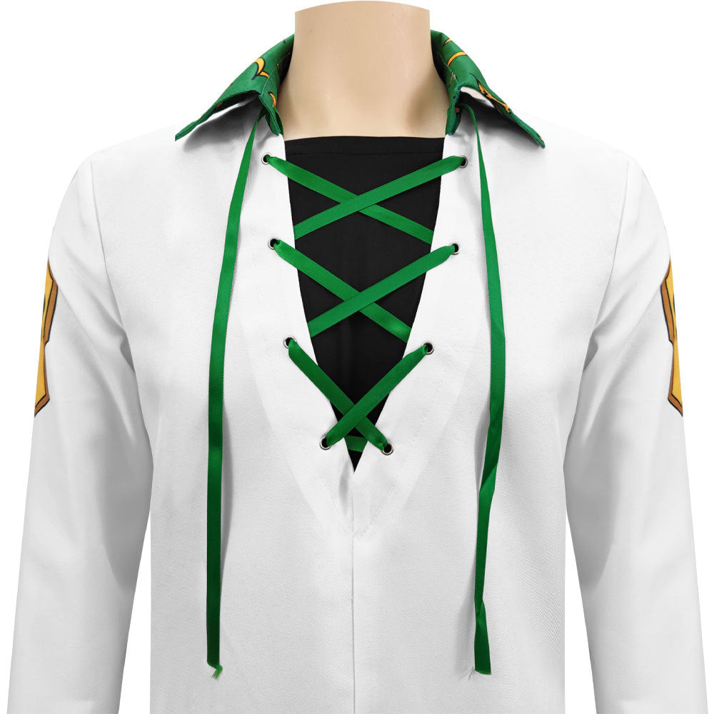 Meliodas White Costume Uniform Unisex Halloween Outfit