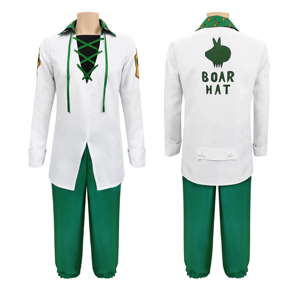 Meliodas White Costume Uniform Unisex Halloween Outfit